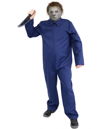Halloween Man Jason Jumpsuit ADULT BUY